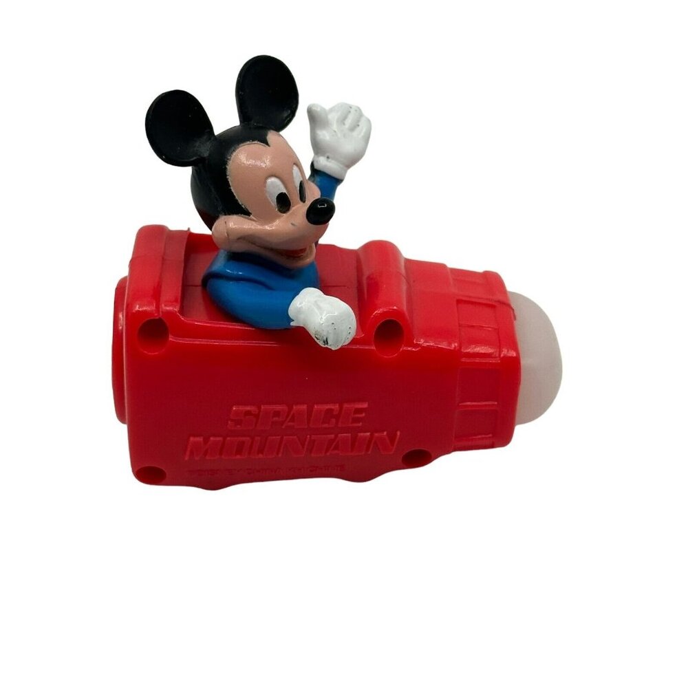 Mickey Mouse Space Mountain‎ Disneyland 40th Anniversary Red Toy Figure